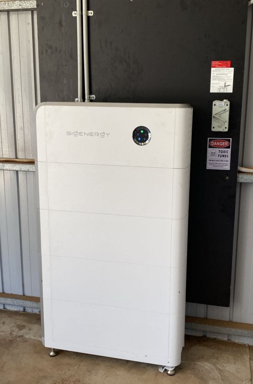 Sigenergy SigenStor installation Adelaide, SA