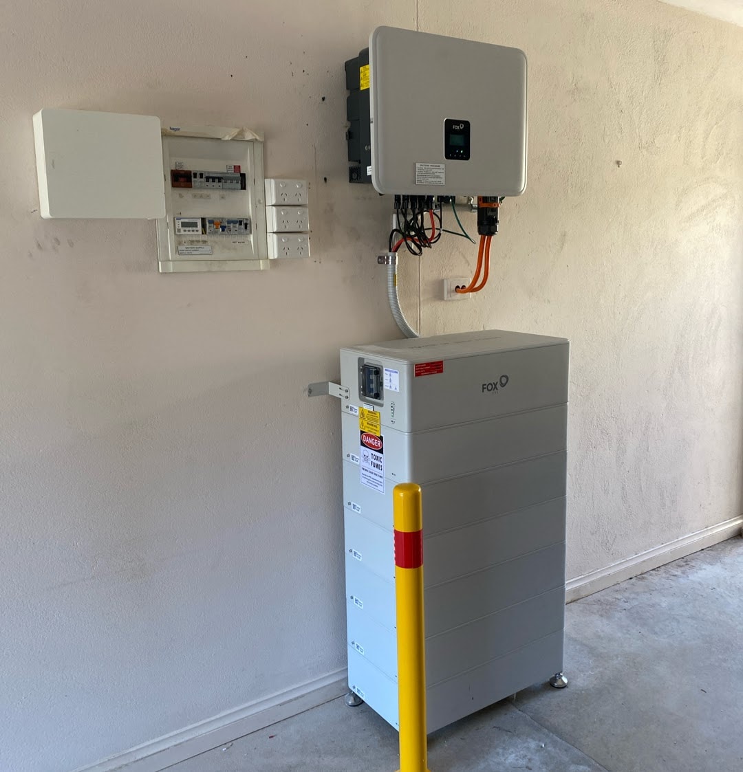 Sungrow SBR installation Prospect, SA